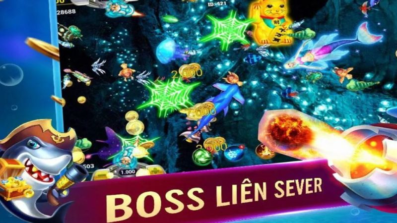 Tham gia bắn cá dễ dạng với vài thao tác