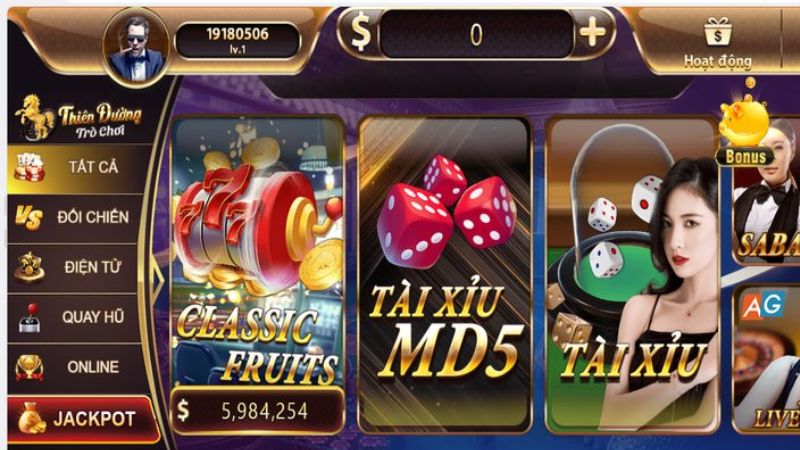 Tài xỉu MD5 999bet với ưu đãi hấp dẫn