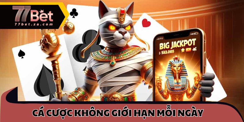 Ứng dụng 77BET - Cá cược không giới hạn mỗi ngày